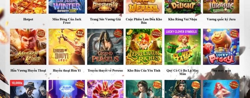 Giới thiệu khái quát về sảnh Slot 78win